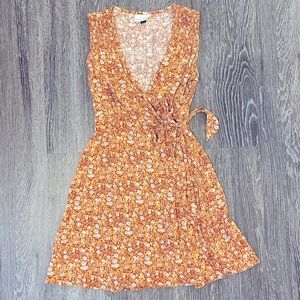 Universal Thread Floral Wrap Dress